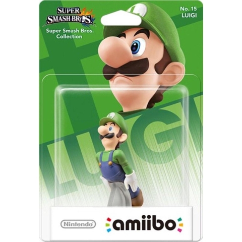 Nintendo amiibo Ingame speelfiguur - Luigi (Wii U + New 3DS)