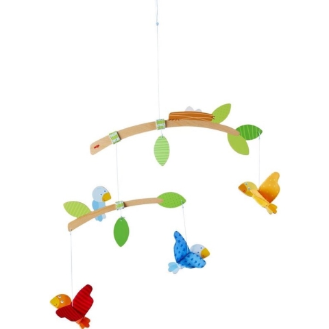 Haba Mobiel Vogeltjes Junior 60 X 50 Cm Hout/polyester