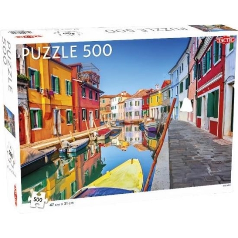 Puzzel Around the World: Burano Venice - 500 stukjes