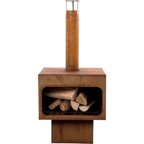 RedFire - Tuinhaard Jersey XL - Vuurhaard - Staal - Bruin