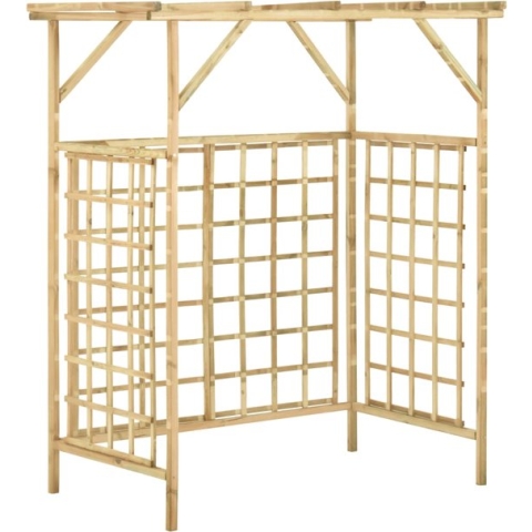 vidaXL-Pergola-voor-2-containers-geïmpregneerd-grenenhout