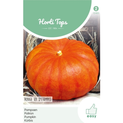 Hortitops Zaden - Pompoenen Rode van Etampes