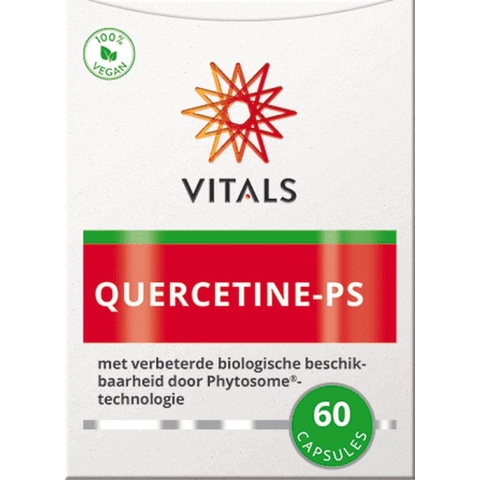 Vitals - Quercetine-PS - 60 capsules - met verbeterde biologische beschikbaarheid door Phytosome®-technologie