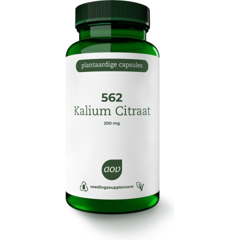 AOV 562 Kalium Citraat - 90 vegacaps - Mineralen - Voedingssupplement