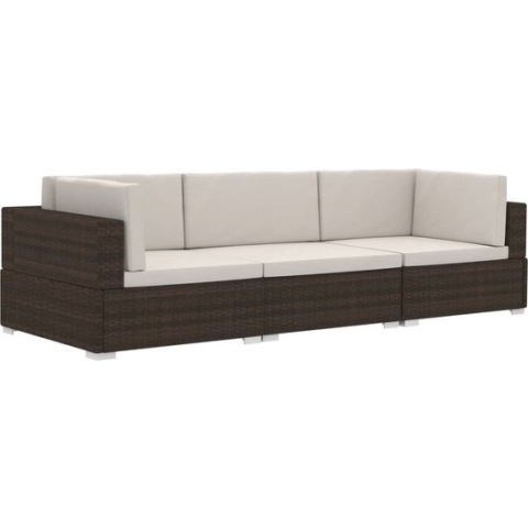 vidaXL-3-delige-Loungeset-met-kussens-poly-rattan-bruin
