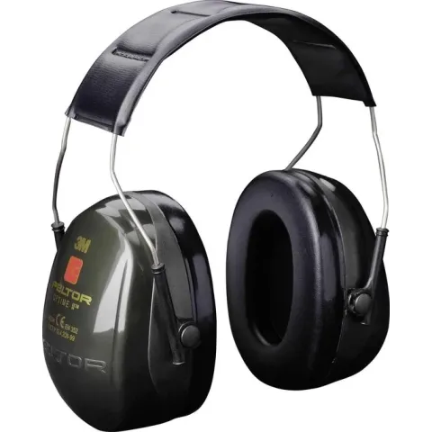 3M Peltor Optime II - gehoorbescherming - SNR 31 dB - donkergroen