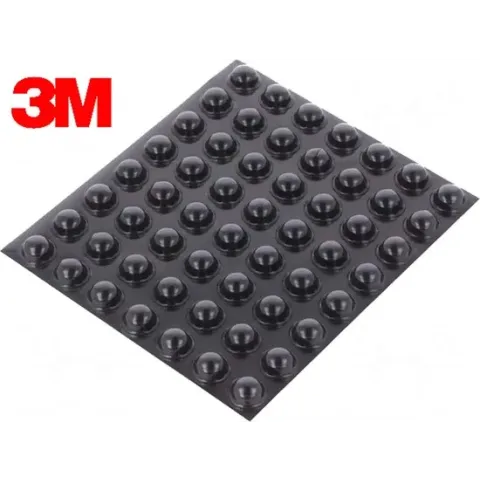 3M™ Bumpon™ 56x zelfklevende beschermdoppen buffers SJ5003 zwarte voetjes van Ø11,2mm en 5.1mm hoog