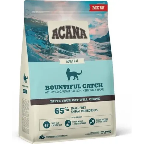 3x Acana kat Bountiful Catch 1.8 kg