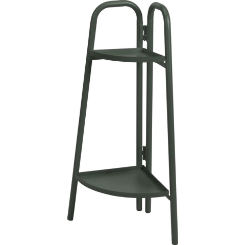 Homestyle Bloemenrek Mat Groen - Plantenrek - 72x7x27 cm