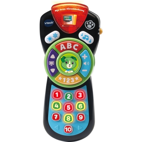 VTech Baby Mijn Eerste Afstandsbediening - Educatief Babyspeelgoed - Cijfers en Letters - Cadeau - Van 9 tot 36 Maanden