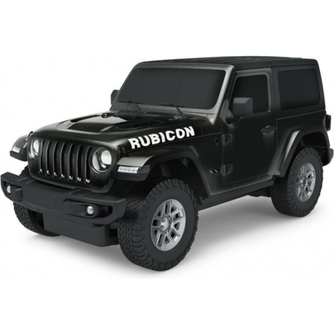 Rastar Rc Jeep Wrangler Jl Jongens 27 Mhz 1:24 Zwart