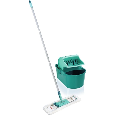 Leifheit Profi vloerwisser xl Micro Duo - compleet compact systeem- 42 cm wisbreedte - 8 l emmer