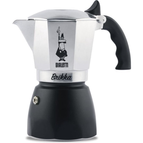 Bialetti Brikka - Percolator - 2 kops - Aluminium