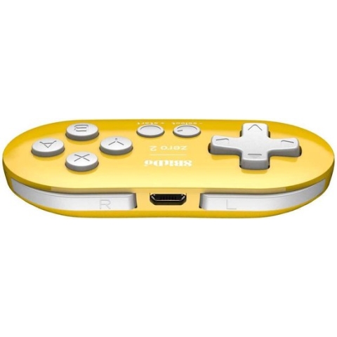 8Bitdo Zero 2 Mini Bluetooth Gamepad (Yellow)