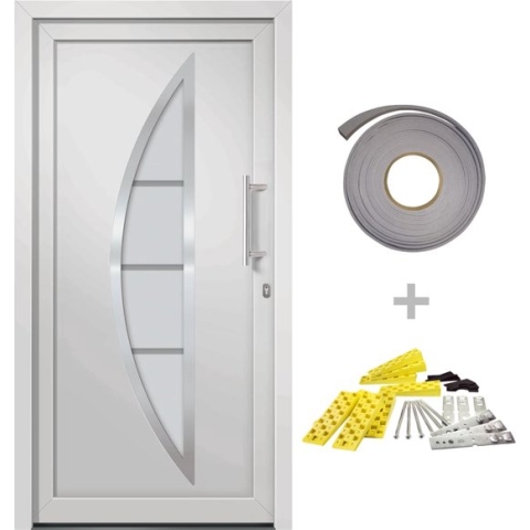 vidaXL-Voordeur-98x200-cm-wit