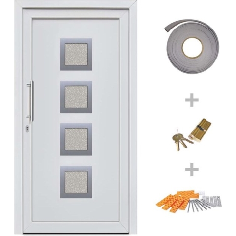 vidaXL-Voordeur-98x200-cm-wit