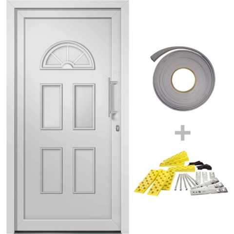 vidaXL-Voordeur-88x200-cm-wit