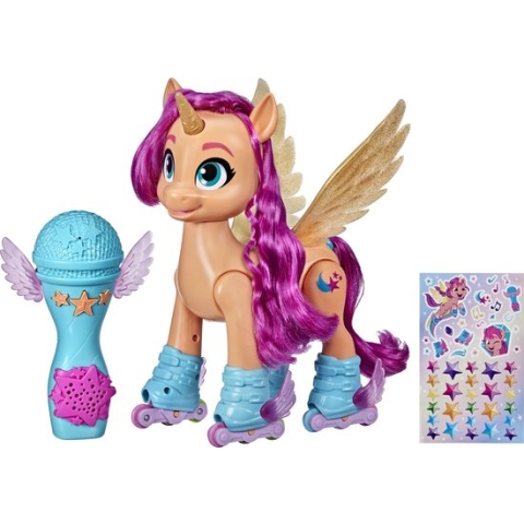 My Little Pony Film Zingende En Skatende Sunny - Speelfiguur