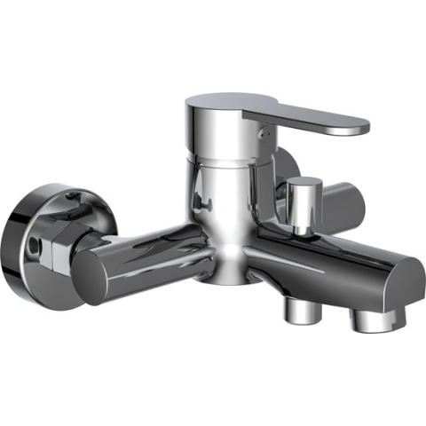 SCHÜTTE Atlanta Badkraan - Mengkraan - 150 mm Hartafstand - Chroom