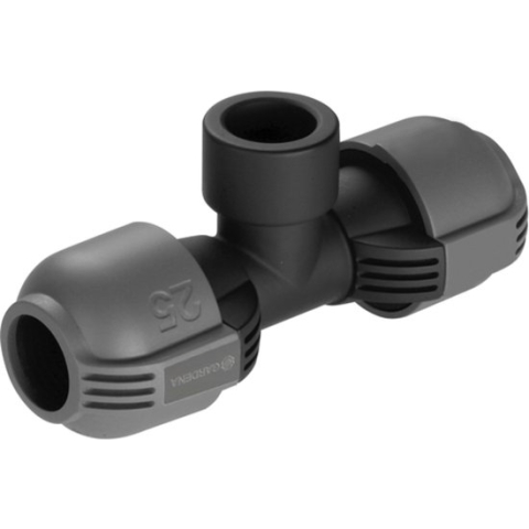 GARDENA Sprinklersysteem - T-stuk 25mm x 3/4" binnendraad