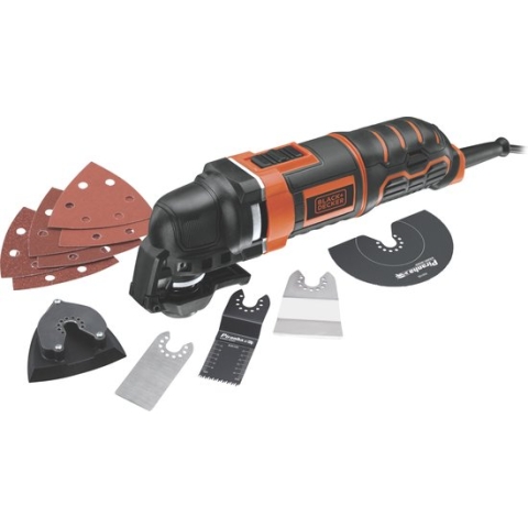 BLACK+DECKER MT300KA-QS Multitool - Oscillerend - 300W - Incl. koffer en 11 accessoires