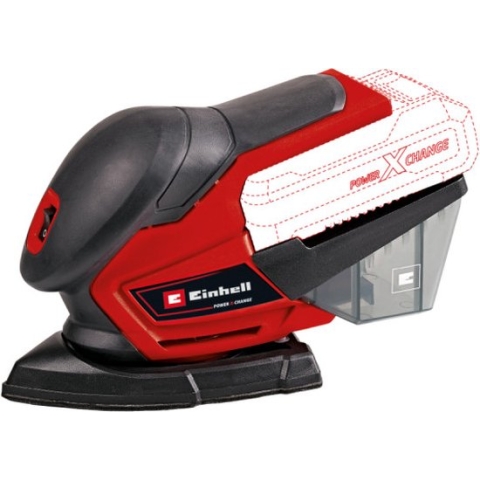 Einhell Accu Multischuurmachine TE-OS 18/150 Li Solo - Power X-Change - 18 V/Li-ion - Schuuroppervlak: 150 x 150 x 100 mm - Excl. accu en lader