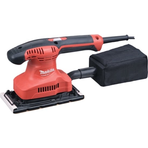 Makita-Vlakschuurmachine-230-V-oranje-en-zwart