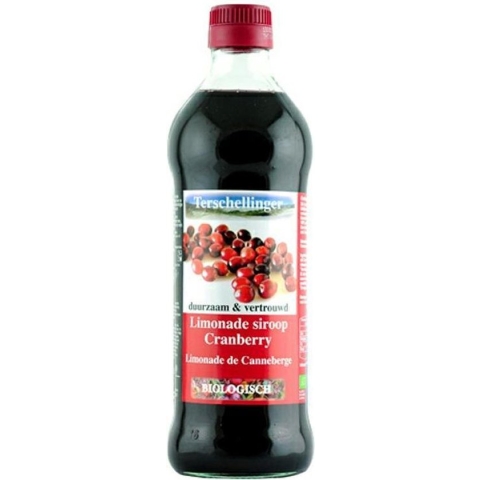 Terschellinger Cranberrysiroop Eko 500 ml