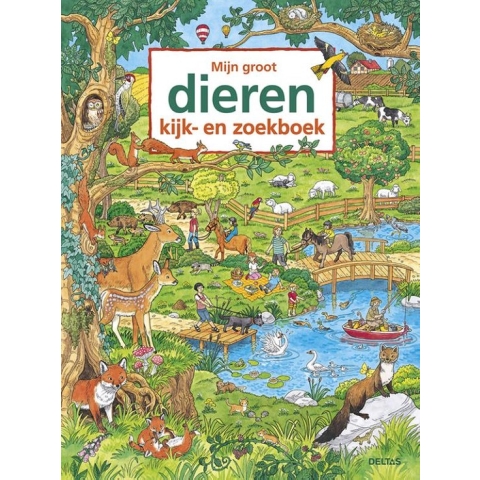 Mijn groot dieren kijk- en zoekboek