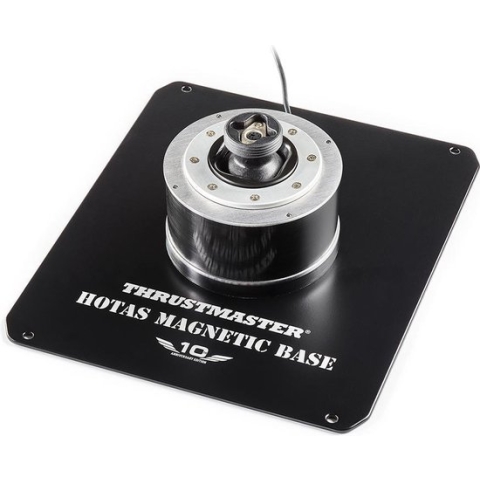 Thrustmaster Hotas Magnetic Base voor PC - magnetische voet compatibel met de afneembare Thrustmaster-flightstick-grips op de PC - 16-bits - H.E.A.R.T - Compatibel met de HOTAS Cougar, HOTAS Warthog, F-16C Viper en F/A-18C Hornet flightstick-grips