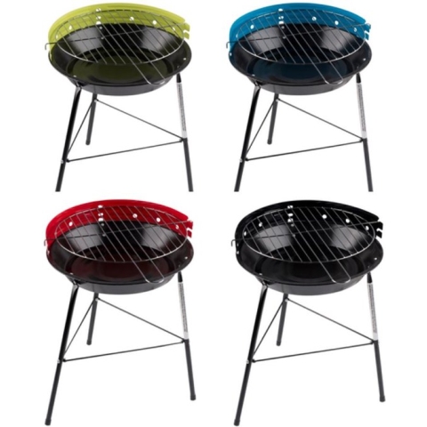 BBQ-Grill gekleurd, 43 cm hoog