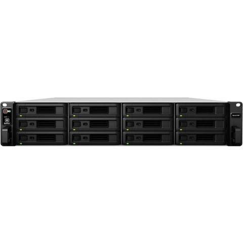 Synology RX1217 disk array Rack (2U) Zwart