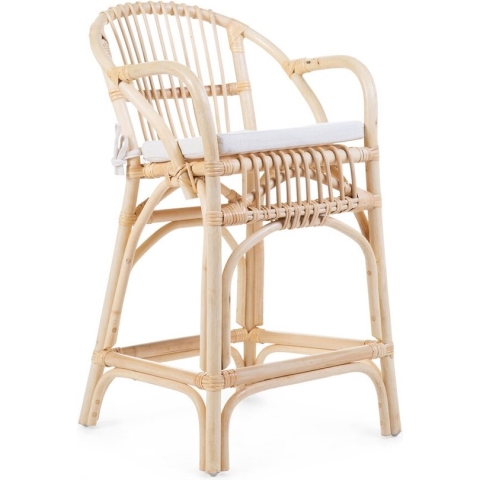 Childhome Montana - Kinderstoel inclusief kussen - Naturel - 75x47x42 Cm