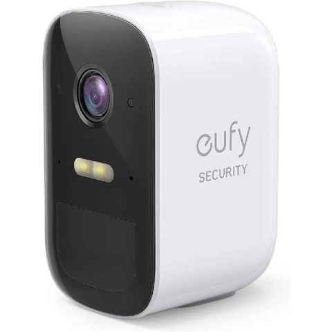 eufy Security - eufyCam 2C add-on - Zwart en wit,Draadloze Beveiligingscamera - 180 dagen batterijduur - HomeKit Compatible