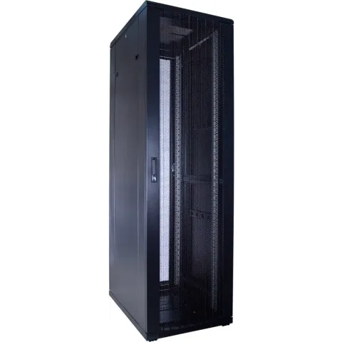 42U serverkast met geperforeerde deur 600x800x2000mm (BxDxH)