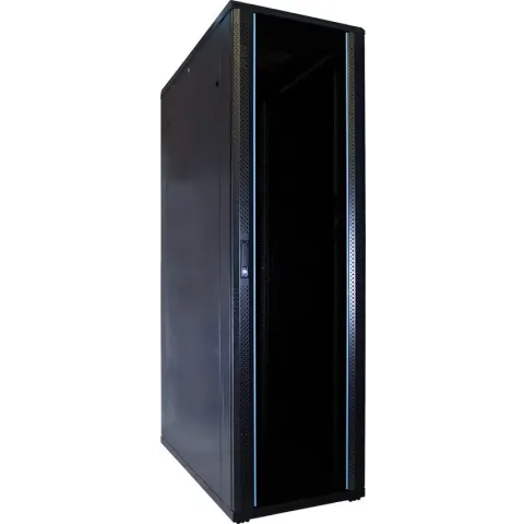 42U serverkast met glazen deur 600x1200x2000mm (BxDxH)