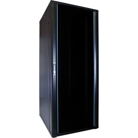 42U serverkast met glazen deur 800x1000x2000mm (BxDxH)