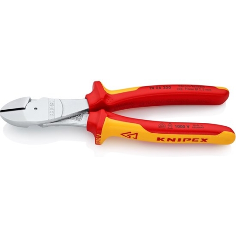 Knipex 7406200 Kracht Zijsnijtang - 200mm