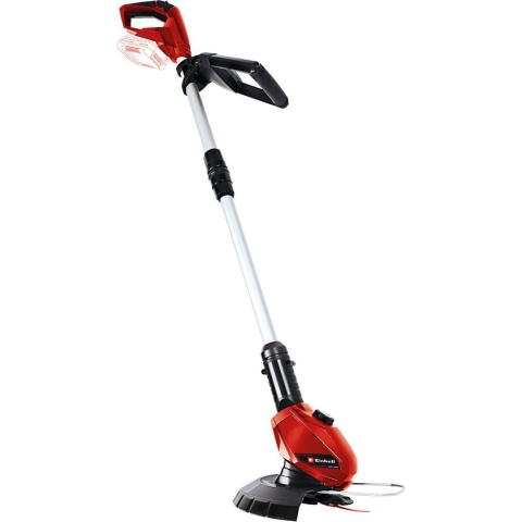 Einhell Accu Grastrimmer GE-CT 18 Li Solo - Power X-Change - 18 V/Li-ion - Maaidiameter: 24 cm - Draaibare en kantelbare motorkop - Bloembeschermer - Excl. accu en lader