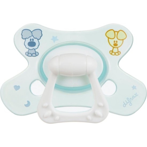 Difrax - Natural Speen - 6+ Maanden - Woezel en Pip - 1 stuk