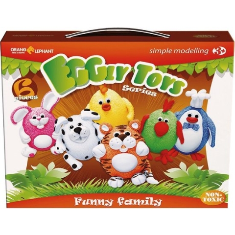 Klei - A-Ball Clay Funny Family