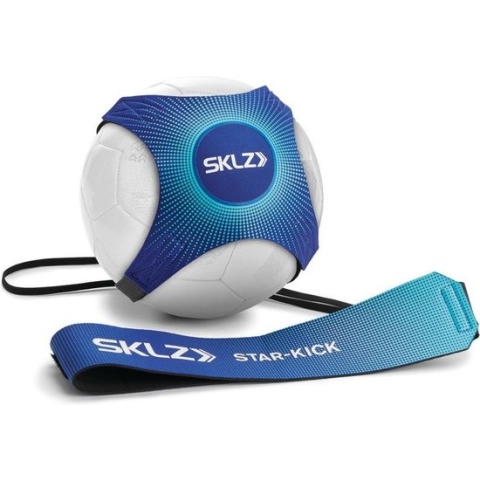 SKLZ Star Kick Solo Verstelbare Voetbal Trainer - Trainen - Traintool - Voetbaltraining - Blauw