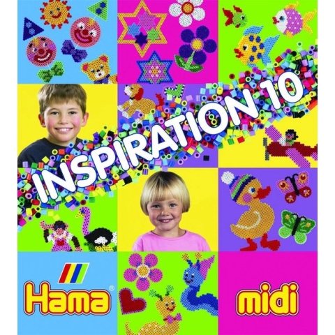 Hama Strijkkralen Voorbeeldenboekje 'Nummer 10'