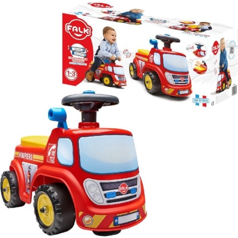 FALK Loopauto brandweerauto Fireman