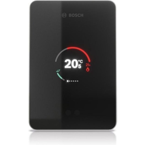 Bosch EasyControl slimme thermostaat - zwart (bedraad)