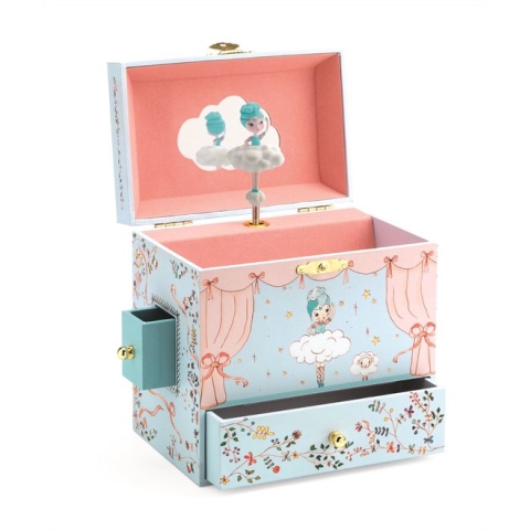 Djeco - Djeco Muziekdoos en Juwelenkistje Ballerina op het Podium