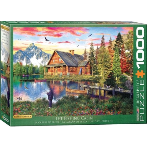 Eurographics puzzel The Fishing Cabin - Dominic Davison - 1000 stukjes