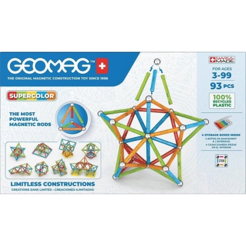 Geomag Super Color Recycled 93 stukjes