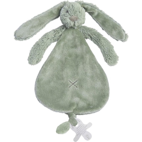 Happy Horse Konijn Richie Knuffeldoekje - Groen - Baby cadeau