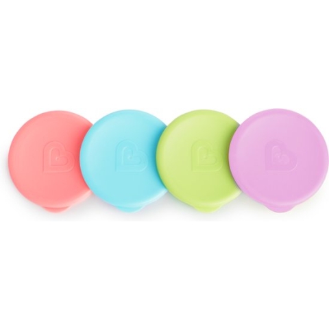 Munchkin Deksels voor alle Miracle 360° Cups - Antilek Deksels - Multi Gekleurd - Per 4 Stuks